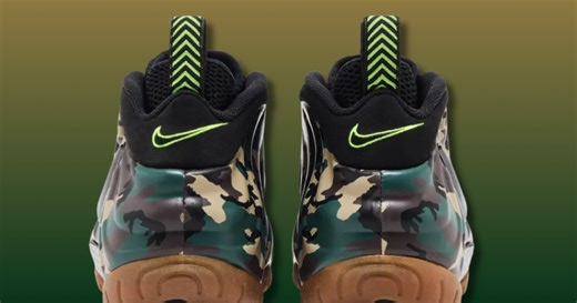 Nike Foamposite 'Green Camo' is Sneaking Back into Sneakerheads Lives: Release Details and What to Know