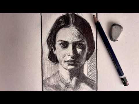 The simplest way to draw realistic portraits