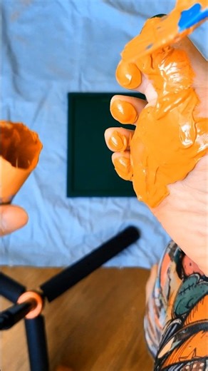 Acrylic on the Sole 🦶 Foot Art in Progress