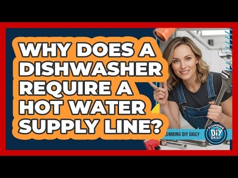 Why Does A Dishwasher Require A Hot Water Supply Line? - Plumbing DIY Daily