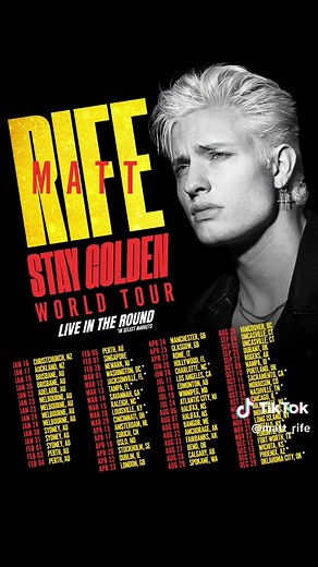 2026 TOUR DATES NOW ON SALE EVERYWHERE!!! 😜 These shows have been the best nights off life, and we’re gonna keep it rolling! #comedy #mattrife #tour #funny #standupcomedy