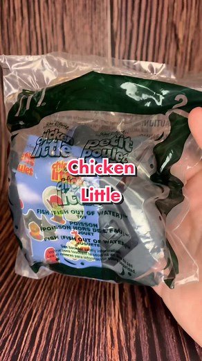 Unboxing McDonald's Chicken Little Toy (2005) | Mystery Toy Time