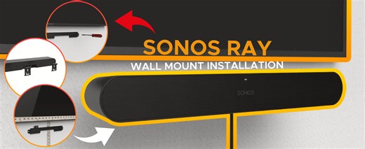 Watch Sonos Ray Wall Mount Installation on Amazon Live