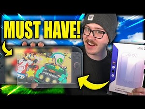 This SCREEN PROTECTOR takes your Switch 2 to the NEXT LEVEL! | JSAUX Obisidian AR Screen Protector