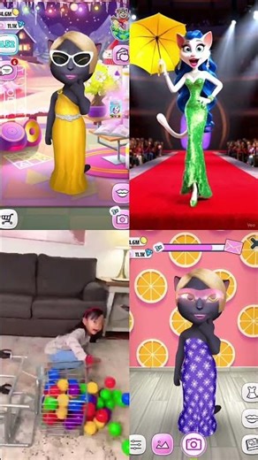 My Talking Angela – Funny Moments #mytalkingangela #shorts #funny