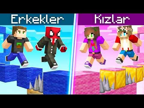 Kızlar VS Erkekler (Minecraft)