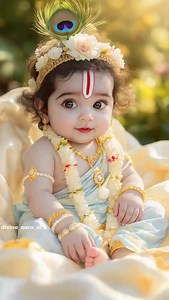 11K reactions · 288 shares | Shree Krishna... #krishna #ai #AICreation #radhekrishna #radheradhe #kahna #sehar ️ AI Art by @divine_aura_ai ❌ Do not repost without permission.  All rights reserved. Divine AI Art, Spiritual Reels, Bhakti AI Creation, AI Hindu Gods, Hanuman Ji AI Art, Krishna AI Reels, Devotional AI Video, Janmastami, krishna utsav, krishna birthday, shorts feed, sehar | Radhey Anant | Facebook