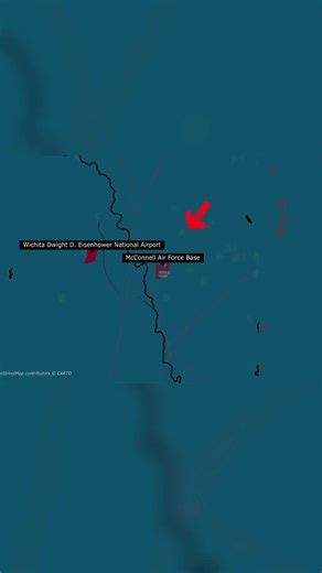 On the evening of January 23, 2024, at around 7 p.m., ASTRA81—a K35R aircraft from Fairchild Air Force Base (SKA)—attempted to land at McConnell AFB (IAB), located on the southeast side of Wichita. The crew tried multiple times to land using IAB’s ILS 01L approach, but each attempt failed. Suspecting an equipment malfunction at IAB, the crew opted to divert to Wichita Dwight D. Eisenhower National Airport (ICT) and attempt an ILS 01L approach there. However, ICT was also experiencing extremely p