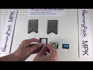 CF type I to PCMCIA adapter ( www.memorypack.com.tw )
