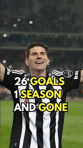 Mario Gómez’s Unforgettable Season at Beşiktaş #footballshorts #beşiktaş #mariogomez