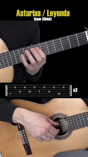 #asturias #tabs #classicalguitar #fingerstyle_guitar #fyp #guitartok #tutorial #lesson #isaacalbéniz #inthemiddleofthenight