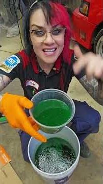 Will Mixing Different Coolant Types Cause Engine Damage? #mechanictips #PSA #Cartips #diytips #short