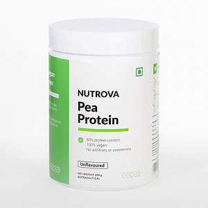 Nutrova Pea Protein - Buy Vegan Protein Powder Online in India