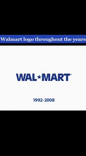 Walmart logo evolution #Walmart #Logo #60s #80s #90s #2000s #Nostalgia #Childhood #Sad #Cry #Crying #2022 #FYP #foryoupage