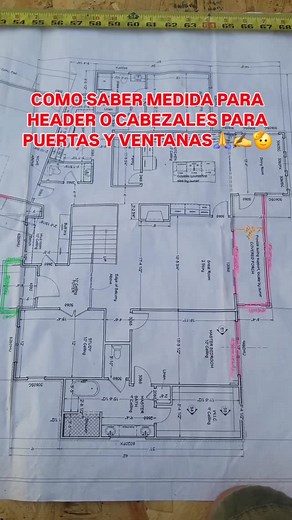 COMO SABER MEDIDA DE SUS HEADER PARA PUERTAS Y VENTANAS #chaparroelfibras #framing #framingconstruction #stickframing #🙏 #tips | El Fibras Framing