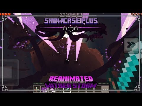 Crackers Wither Storm Bedrock Port (Reanimated & Fresh Animations Edition) MCPE 1.21+