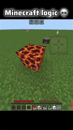 minecraft logic #minecraft #shorts #viral