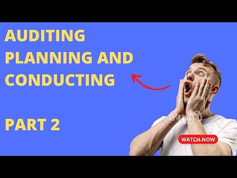 Auditing Planning and Conducting | Chapter 3 Part Two