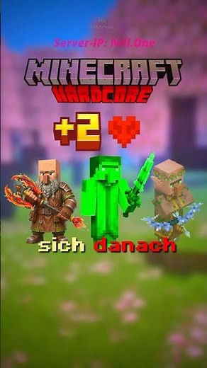 Minecraft's toughest hardcore SMP? #minecraft #german #server #ad