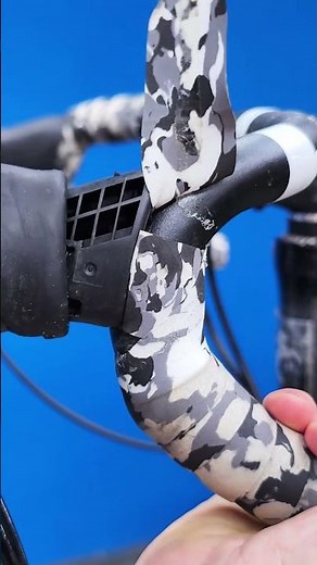 Quickly and neatly removing handlebar tape from a road bike