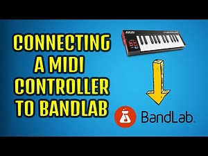 Connecting a MIDI Controller to BandLab