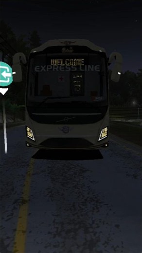 Volvo 9600 Top Speed 140+ kmph - Insane Acceleration 🚀 | Bus Simulator Indonesia#youtubeshorts