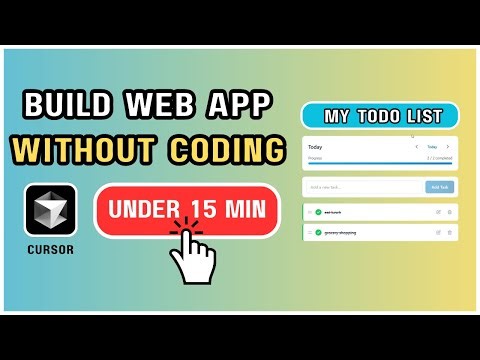 Build Your First Web App in 15 Minutes With ZERO Coding | Cursor AI Tutorial 2026 ‪@codewithprasha‬
