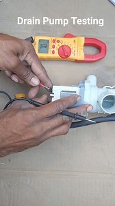 Drain Motor Testing #drainmotor #drainpump #washingmachine | Technical Support Asif