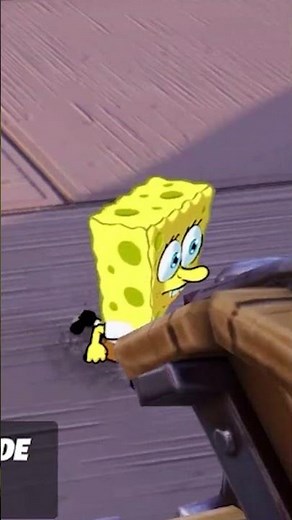 Bro SpongeBob is different in Fortnite 💀 #fortnite #spongebob #funnymoments