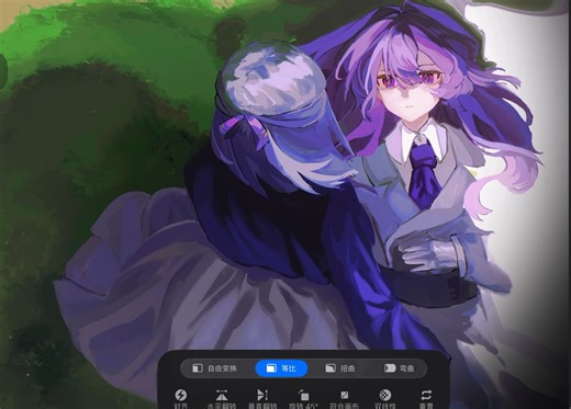 俺绘画过程实在是上不得台面只能剪这种神秘小视频了