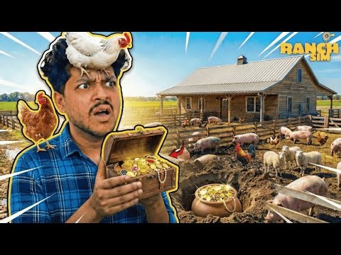 BUILDING THE BIGGEST KOLI FARM IN RANCH SIMULATOR 🎂 #gta #redparasite #kannada