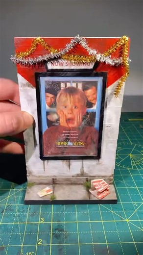 Making a miniature Home Alone scene🍿 #miniature #homealone #christmasmovies #favoutitechristmasmovie #christmas #handmade #art What’s your favourite Christmas film? | Miniature Model Making