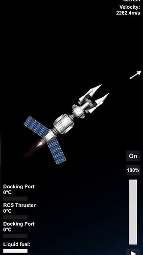 Interplanetary Space station in Spaceflight simulator