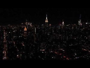 🌆 CityScape 4K Drone Loop | Night Skyline Ambience for Focus, Relaxation & Aesthetic Calm