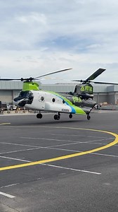 🚁 🔥 💦 Rotak CH47 Chinook helicopter in firefighting configuration, Fly-in day, HAI HELI-EXPO 2024, Anaheim, California // 📱Video repost @‌heliopsmag # #haiexpo24 #haiheliexpo #heliexpo #heliexpo2024 #verticon #helicopterassociationinternational #helicopterassoc #verticalaviation #verticalaviationinternational #ch47chinook #firefighting #helicopter #verticaltakeoff #aviationphotography #helicopassion @‌rotak.helicopter.services | Helicopassion