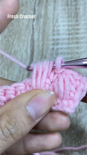 3D POPCORN CROCHET STITCH! #easycrochet #crochetforbeginners #freecrochetpattern #shorts #shortvideo