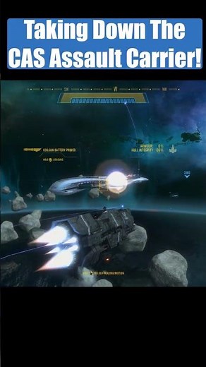Taking Down The CAS CARRIER!!! Halo reach slipspace