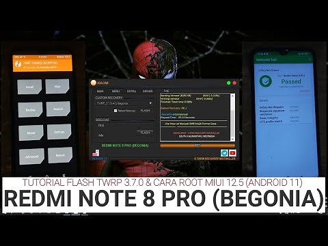 TUTORIAL INSTAL TWRP 3.7.0 & CARA ROOT | REDMI NOTE 8 PRO | BEGONIA | MIUI 12.5.6.0 ID | ANDROID 11