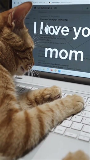 When Cat Learns and uses Technoloogy