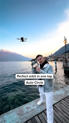 DJI Mini 5 Pro Auto Circle Mode | Perfect Orbit Drone Shot | Cinematic Drone Tutorial | #drone