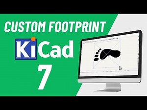 #14 How To Create Custom Footprints in KiCad 7.0 With KLC | #PCBCupid