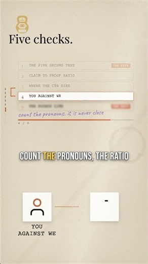 Comment ROAST with your link and I'll run the five checks on it.