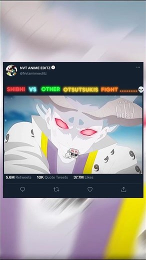 Shibhi Otsutsukis VS OTHER Otsutsukis FIGHT GOD VS GOD