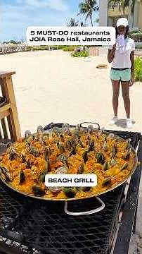 Restaurant choices at JOIA Rose Hall, Montego Bay, Jamaica #allinclusiveresorts #iberostarjamaica