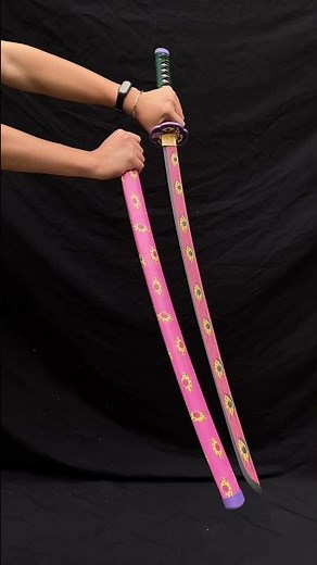 Kokushibo Katana Nichirin Sword!#demonslayer #katanasamurai #katanasword #katanalobby