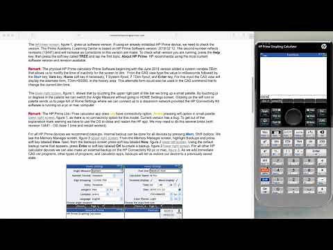 Change HP Prime Screen Dim Time