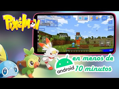 (VÍDEO NUEVO EN MI CANAL)🤯 Pixelmon ANDROID ⏰ | Como INSTALAR PIXELMON para android