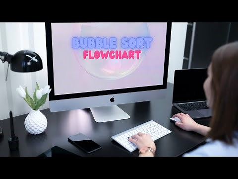 Visualizing Bubble Sort: A Flowchart for Efficient Data Sorting #learing #tutorial #bubblesort