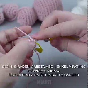 Det är så enkelt och smidigt att virka en kanin-även en nybörjare klarar det! | Miarti - Stickning och Virkning