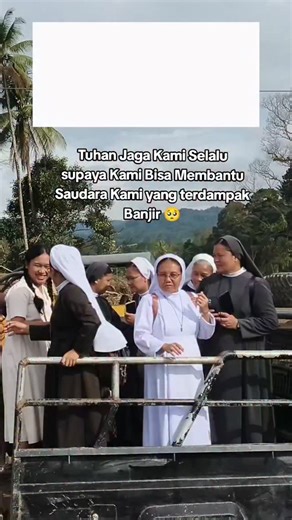 Promotor Gereja Katolik (PGK) on Instagram: "Tuhan Tolong Jaga Kami. kami datang membantu saudara kami"